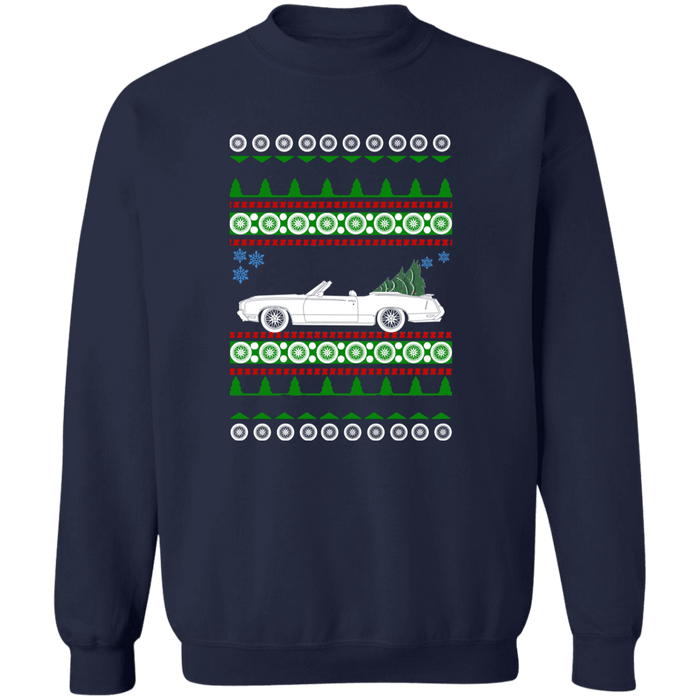 Oldsmobile Hurst Cutlass Convertible 1972 Ugly Christmas Sweater Sweatshirt