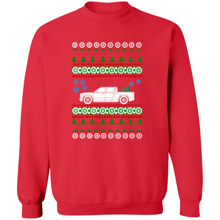 Rivian R1-T Truck Ugly Christmas Sweater Sweatshirt