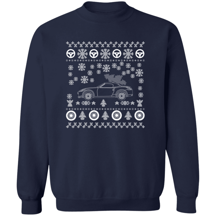 Nissan 370z Ugly Christmas Sweater Sweatshirt V2