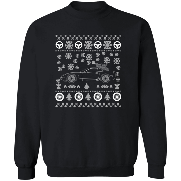 Corvette C5 Ugly Christmas Sweater Sweatshirt