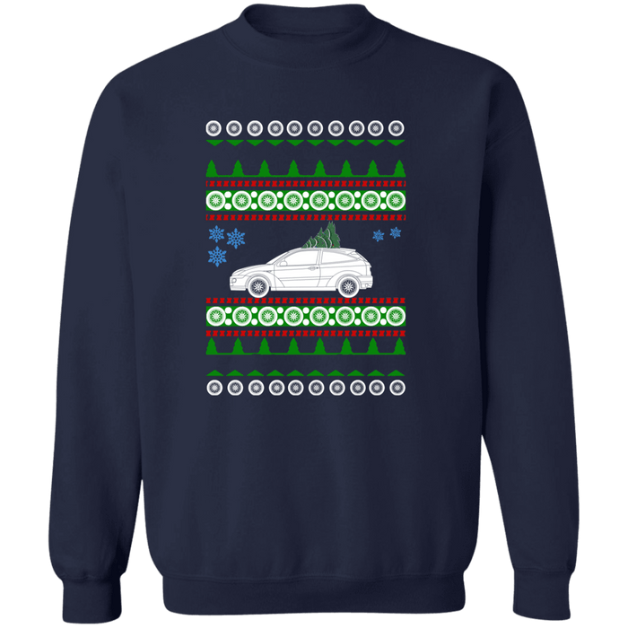 Ford Focus 1st gen 1998 Ugly Christmas Sweater Sweatshirt