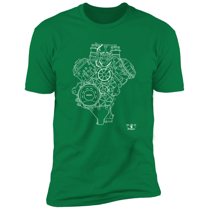 Engine Blueprint Series Ducati Panigale V4 T-shirt