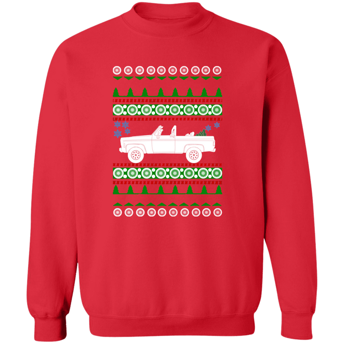 Chevy K5 Blazer Ugly Christmas Sweater Sweatshirt