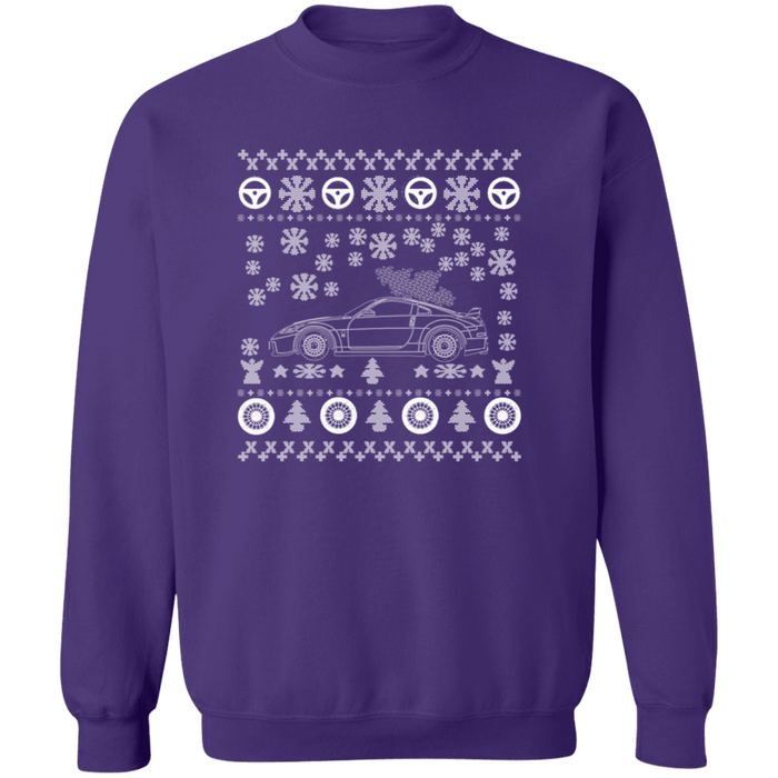 Nissan 350Z Ugly Christmas Sweater Sweatshirt V2