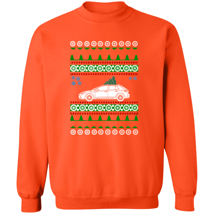 Toyota Corolla hatchback 2024 Ugly Christmas Sweater Sweatshirt