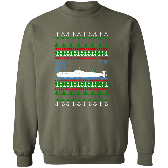 Military Submarine US Navy Ugly Christmas Sweater Sweatshirt