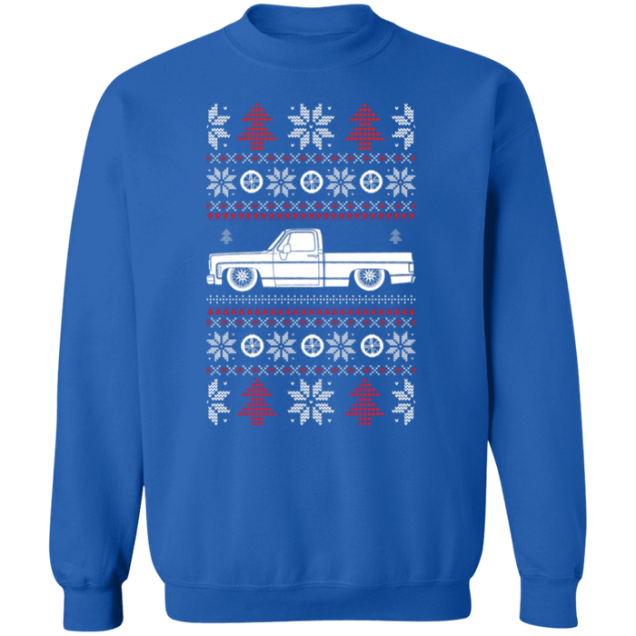 1987 C10 Ugly Christmas Sweater Sweatshirt