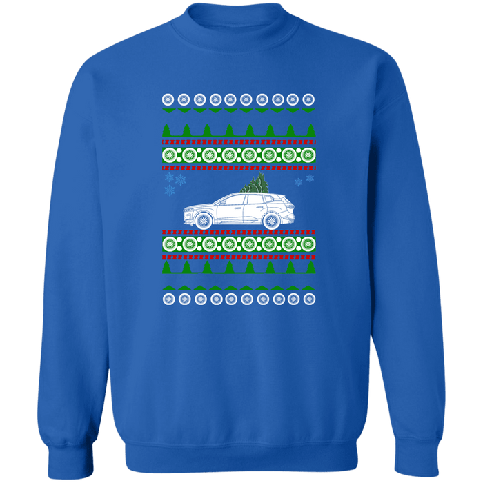 BMW Electric SUV iX Ugly Christmas Sweater Sweatshirt