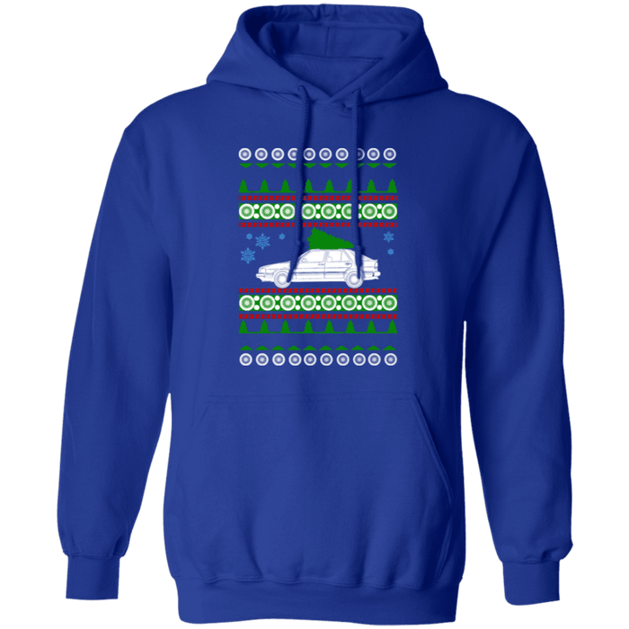 Saab 9000 Ugly Christmas Sweater Hoodie