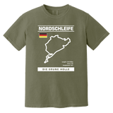 Track Outline Series Nordschleife Nurburgring Comfort Colors T-shirt