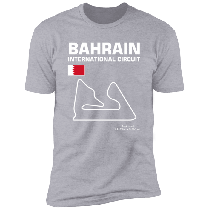 Track Outline Series Bahrain International Circuit T-shirt