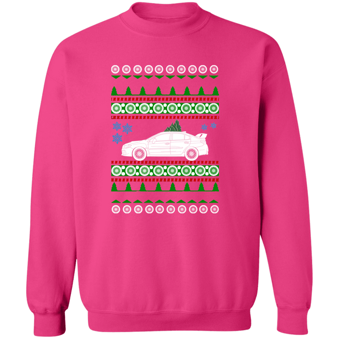 Subaru WRX STI 2020 Ugly Christmas Sweater Sweatshirt