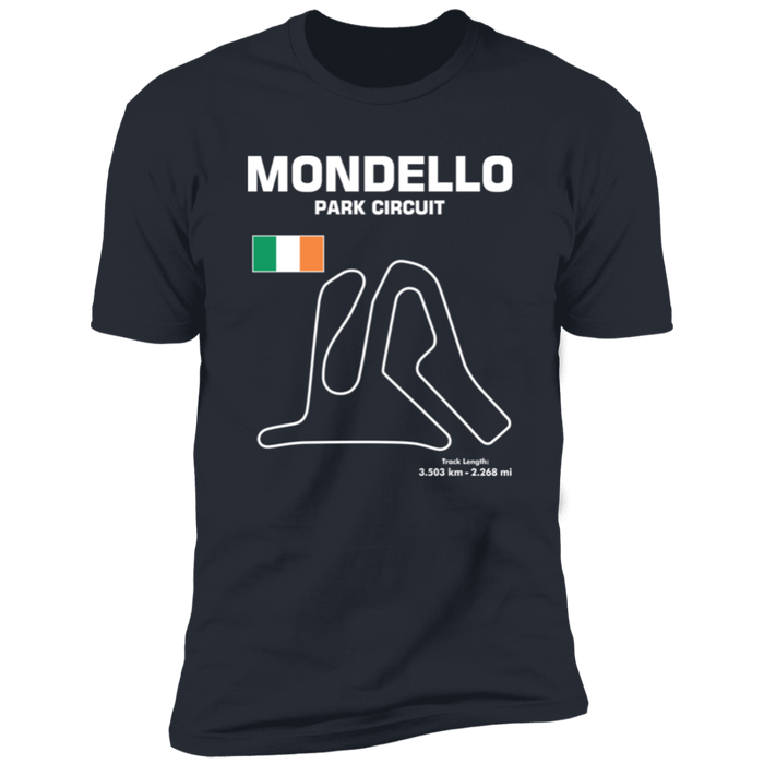 Track Outline Series Mondello Park Circuit t-shirt