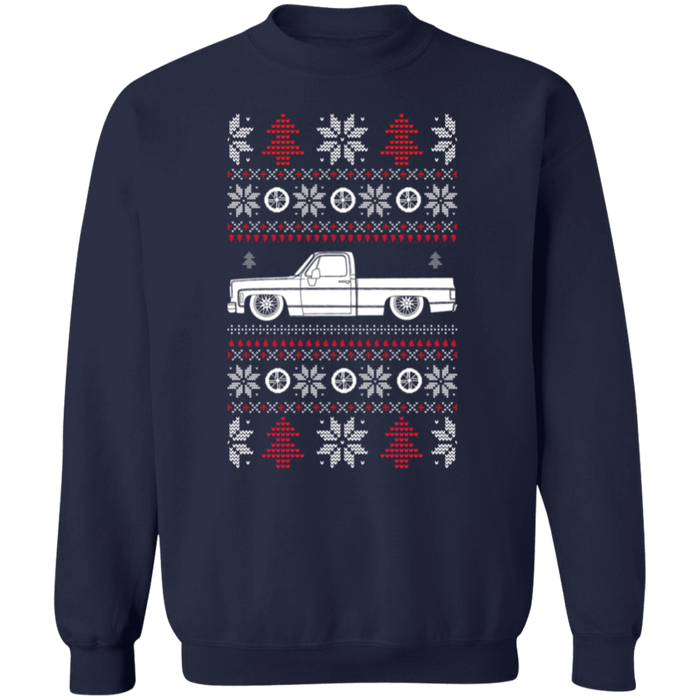 1987 C10 Ugly Christmas Sweater Sweatshirt