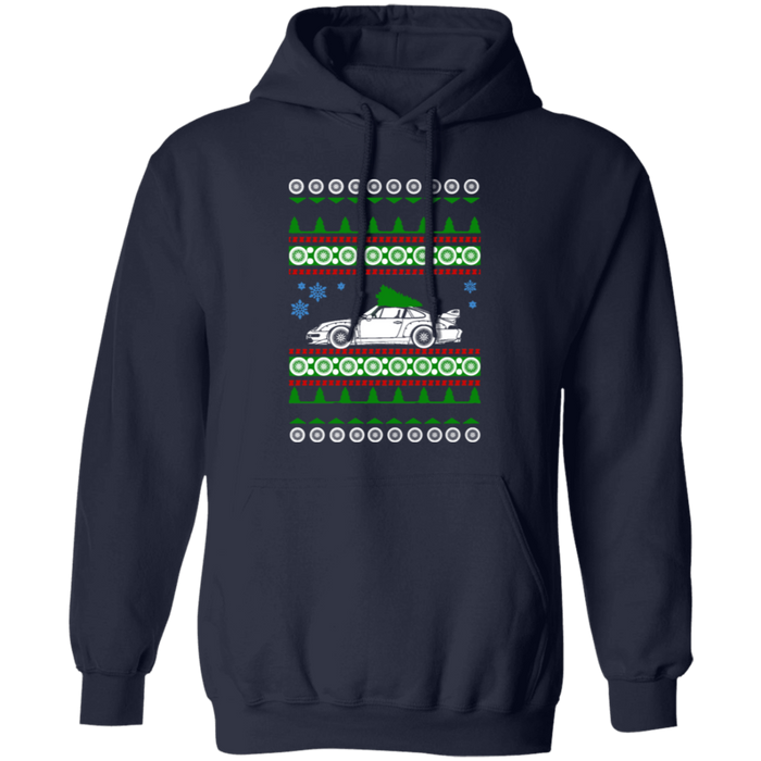 German Car like a 993 Ugly Christmas "sweater" hoodie