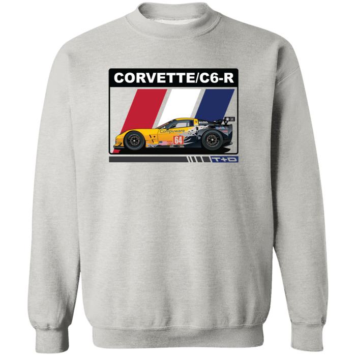 Race Car like a C6-R Sweatshirt