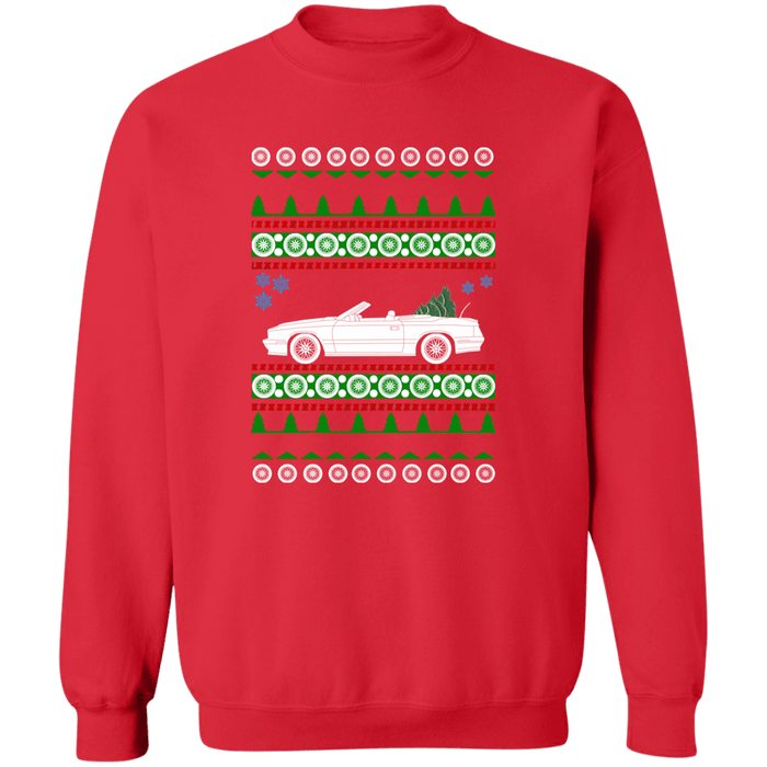 Mercury Capri ASC Mclaren Convertible  Ugly Christmas Sweater Sweatshirt