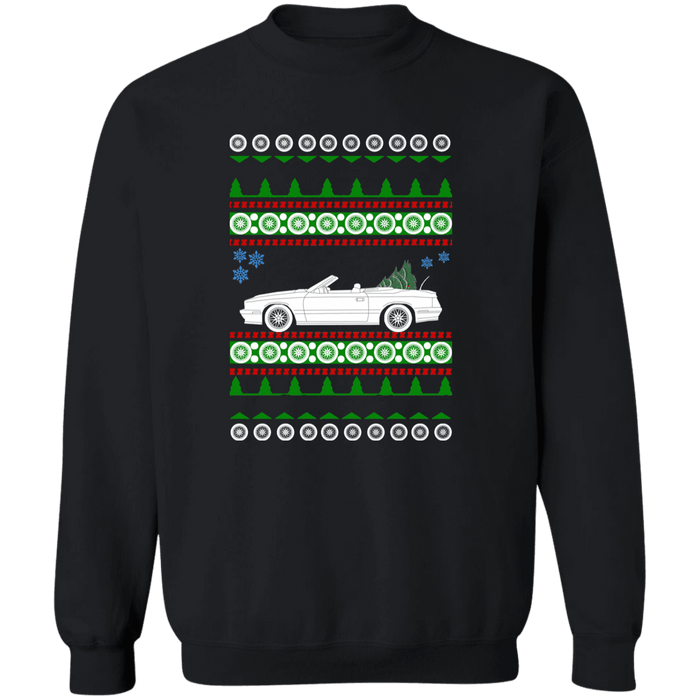 Mercury Capri ASC Mclaren Convertible  Ugly Christmas Sweater Sweatshirt