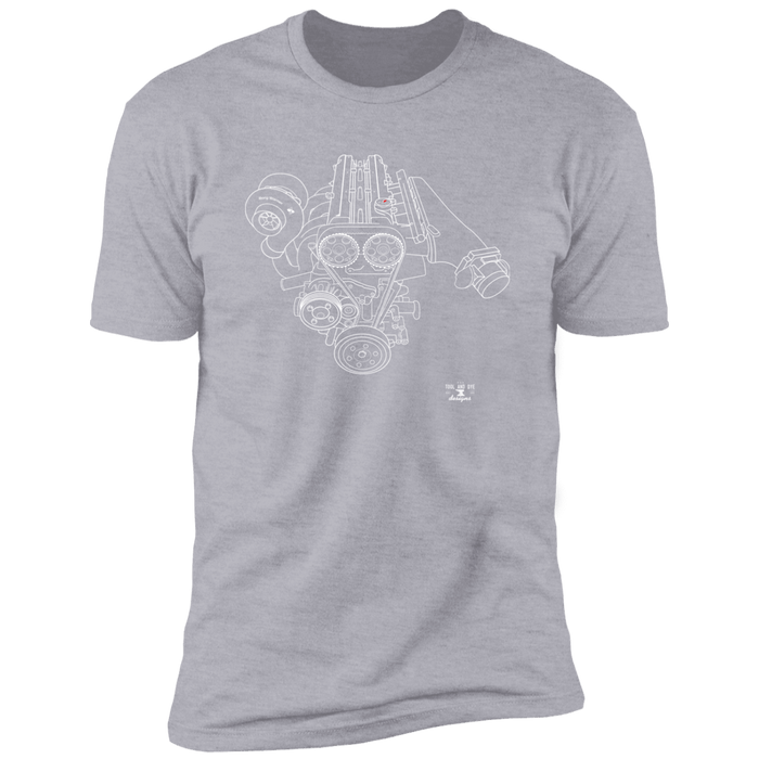 Engine Blueprint Series Toyota 2JZ t-shirt