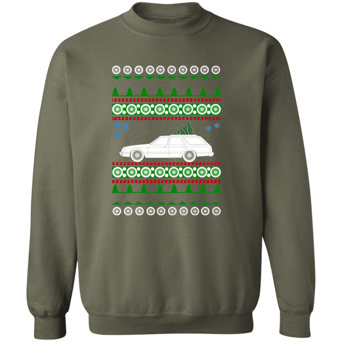 Mercury Marquis Wagon ugly christmas sweater sweatshirt