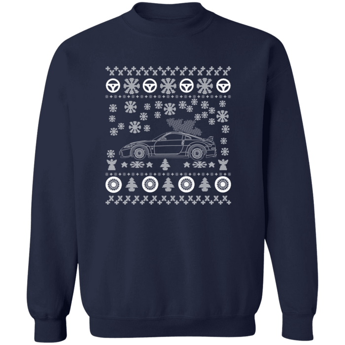 Nissan 350Z Ugly Christmas Sweater Sweatshirt V2