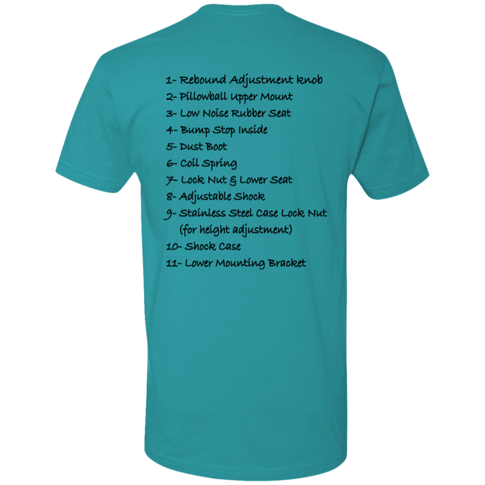 Coilover Suspension Parts Breakdown T-shirt