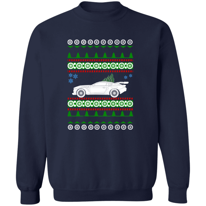 Car like a Mustang GTD Ugly christmas sweater sweatshirt