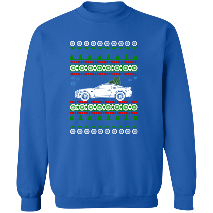 Ford Mustang 7th Gen Ugly Christmas Sweater Sweatshirt