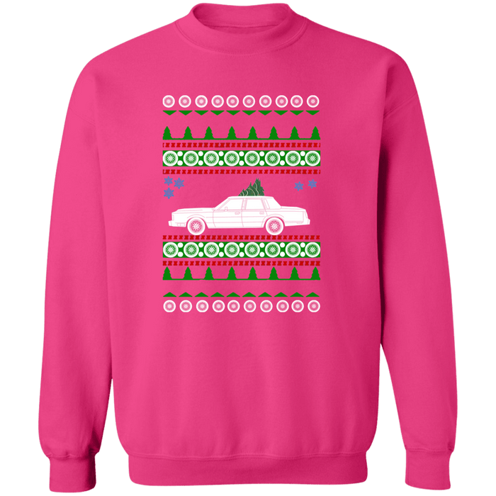 Lincoln Towncar 1989 Town Car Ugly Christmas Sweater Sweatshirt