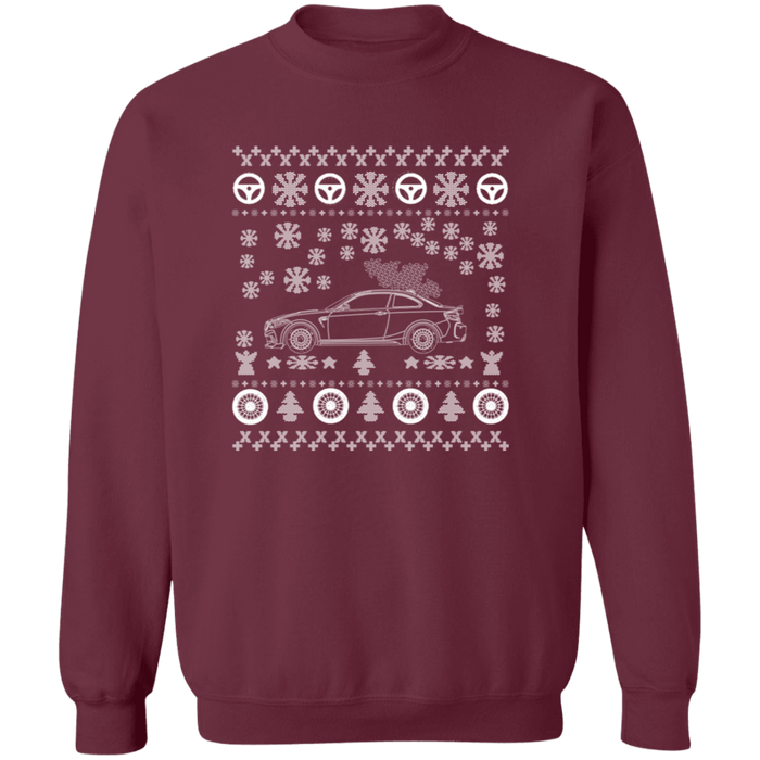 BMW M2 Competition 2019 Ugly Christmas Sweater Sweatshirt