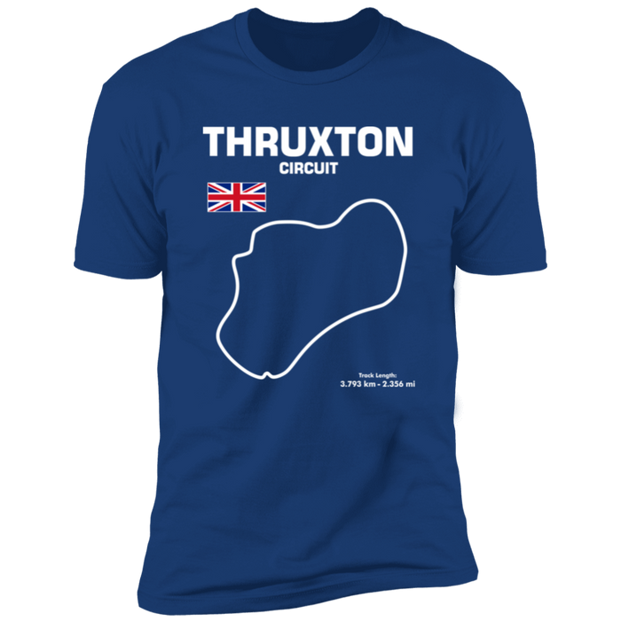 Track Outline Series Thruxton Circuit UK T-shirt