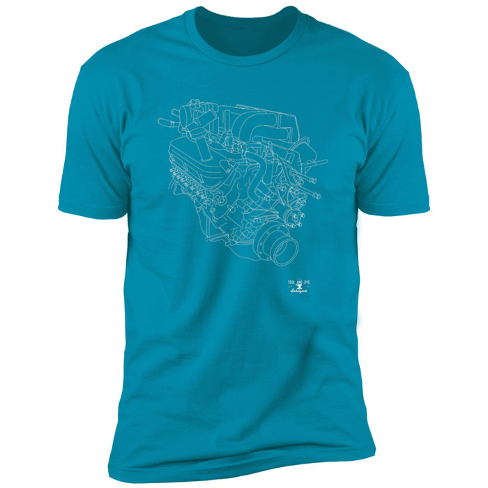 Engine Blueprint Series Ford 302 T-shirt