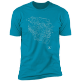 Engine Blueprint Series Ford 302 T-shirt
