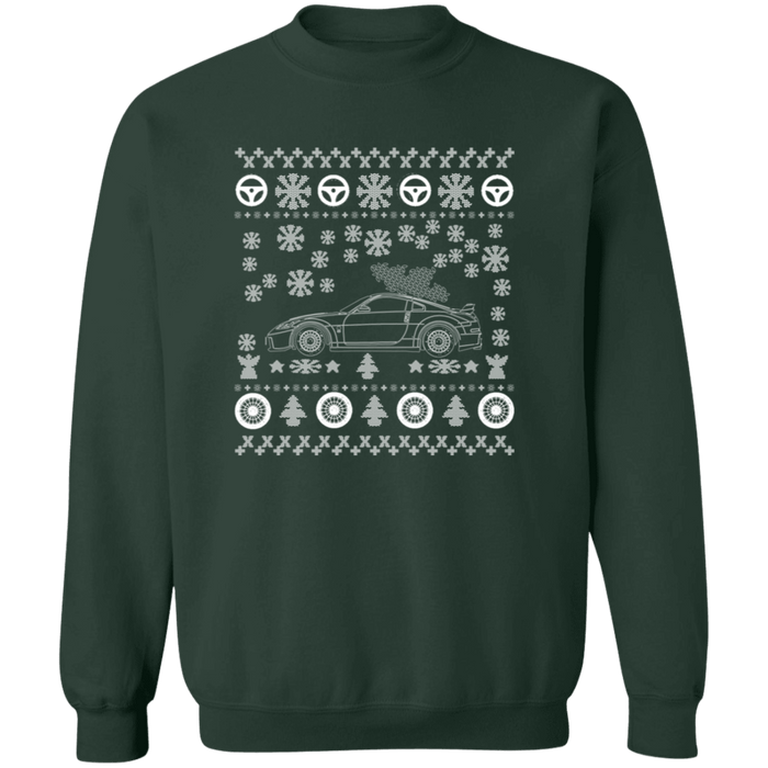 Nissan 350Z Ugly Christmas Sweater Sweatshirt V2