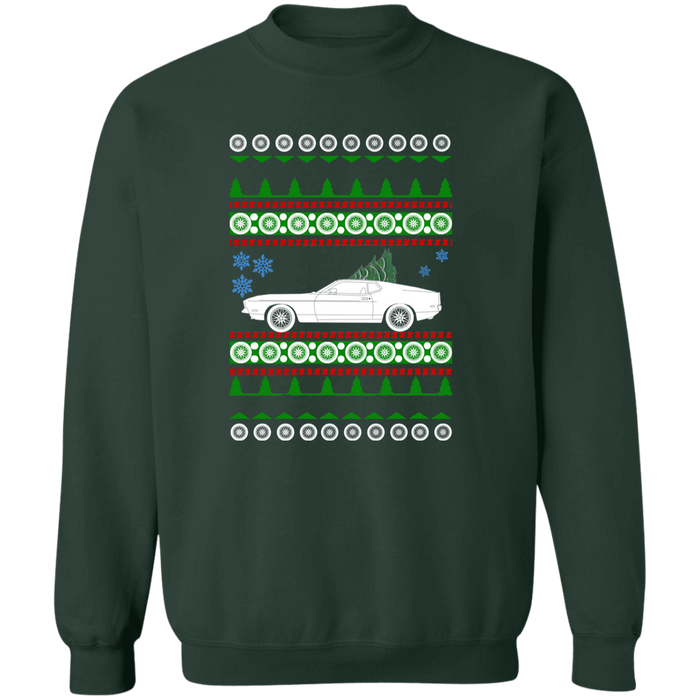 1972 Mustang Sprint Ugly Christmas Sweater Sweatshirt