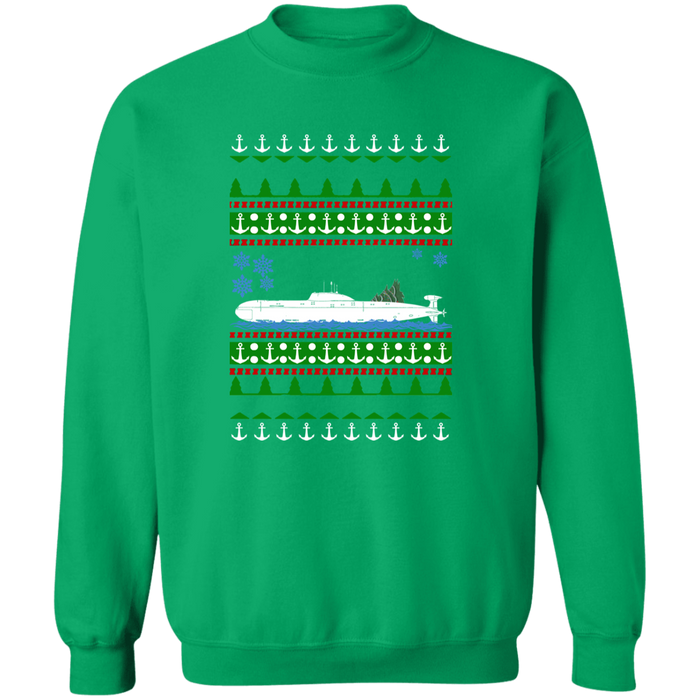 Military Submarine US Navy Ugly Christmas Sweater Sweatshirt