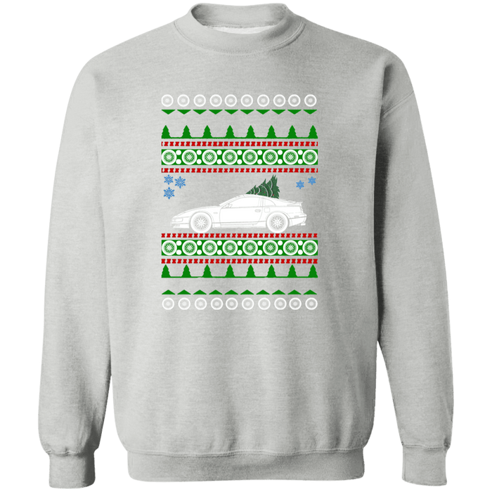 Nissan 300zx Z32 Ugly Christmas Sweater Sweatshirt v3