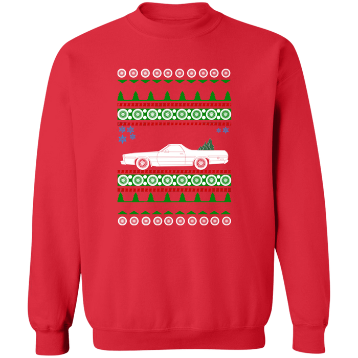 Ford Ranchero 7th gen ugly christmas sweater jumper