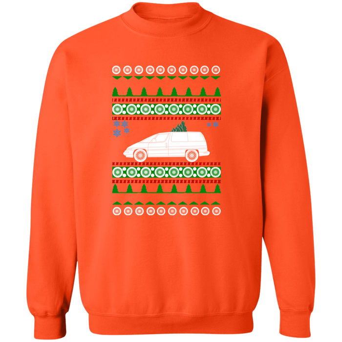 Oldsmobile Silhouette Ugly Christmas Sweater