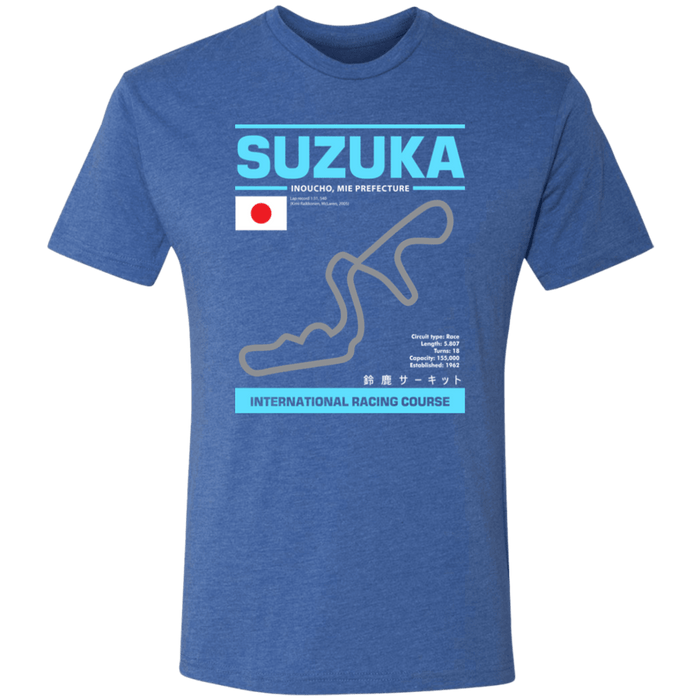 Track Outline Series Suzuka Tri-blend T-shirt