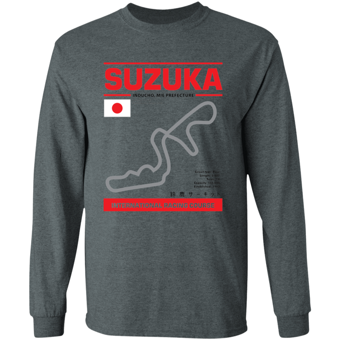 Track Outline Series Suzuka Long Sleeve T-shirt