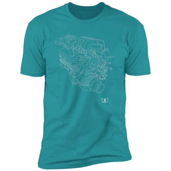 Engine Blueprint Series Ford 302 T-shirt