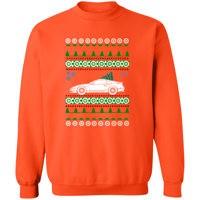 Nissan 300zx Z32 Ugly Christmas Sweater Sweatshirt v3