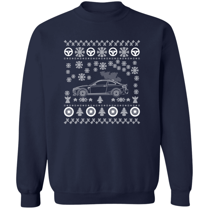 BMW M2 Competition 2019 Ugly Christmas Sweater Sweatshirt