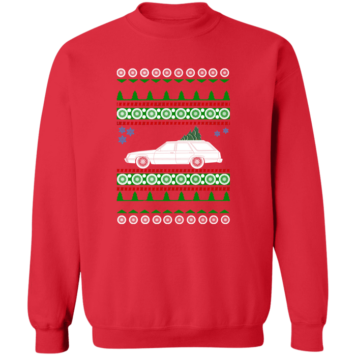 Mercury Marquis Wagon ugly christmas sweater sweatshirt