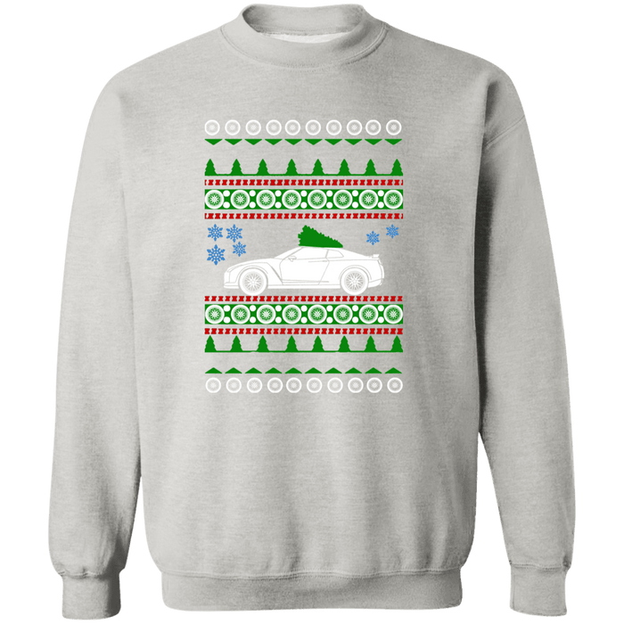 Nissan R35 GTR Ugly Christmas Sweater Sweatshirt