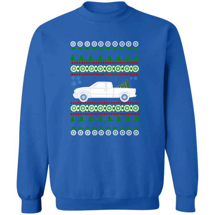 Truck like a 2002 S10 ZR2 Chevy Ugly Christmas Sweater Sweatshirt