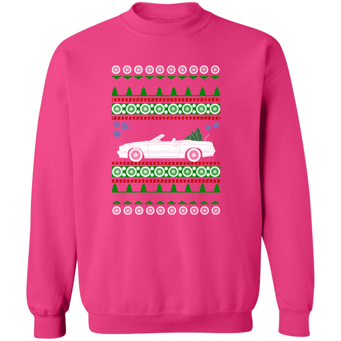 Mercury Capri ASC Mclaren Convertible  Ugly Christmas Sweater Sweatshirt