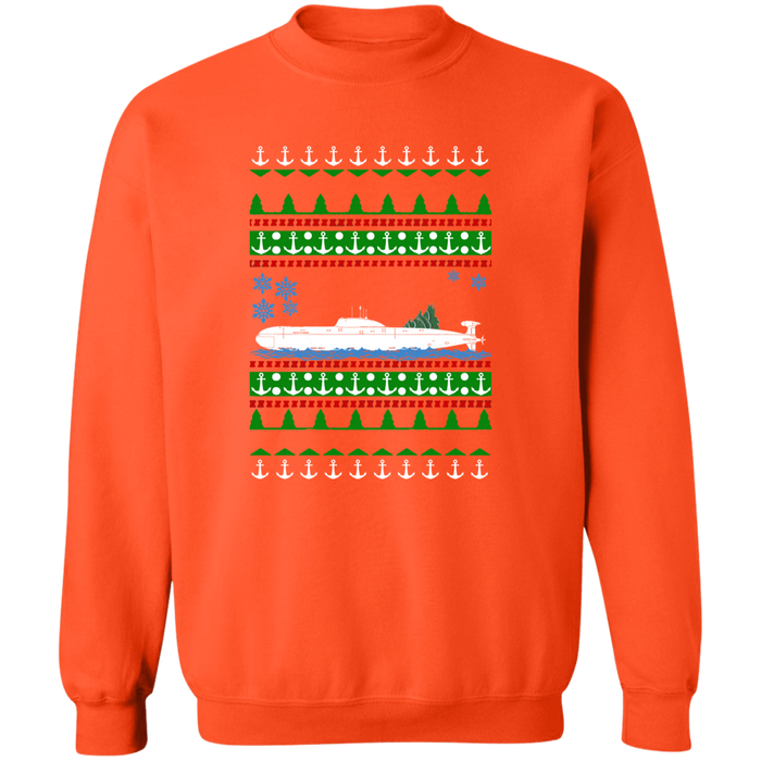 Military Submarine US Navy Ugly Christmas Sweater Sweatshirt