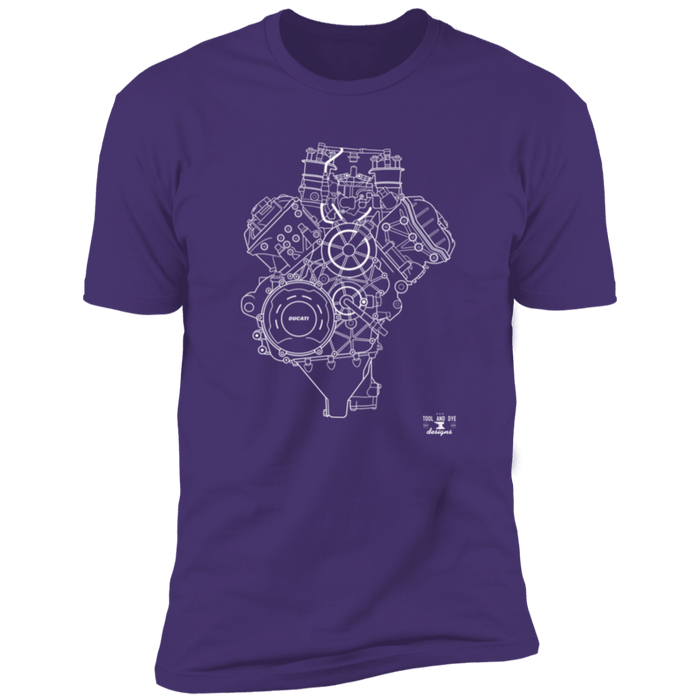 Engine Blueprint Series Ducati Panigale V4 T-shirt